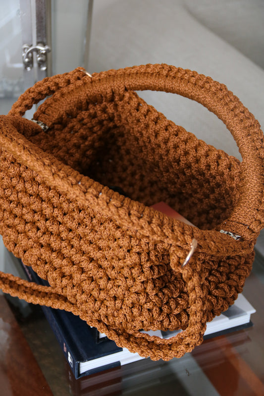 Cartera terracota
