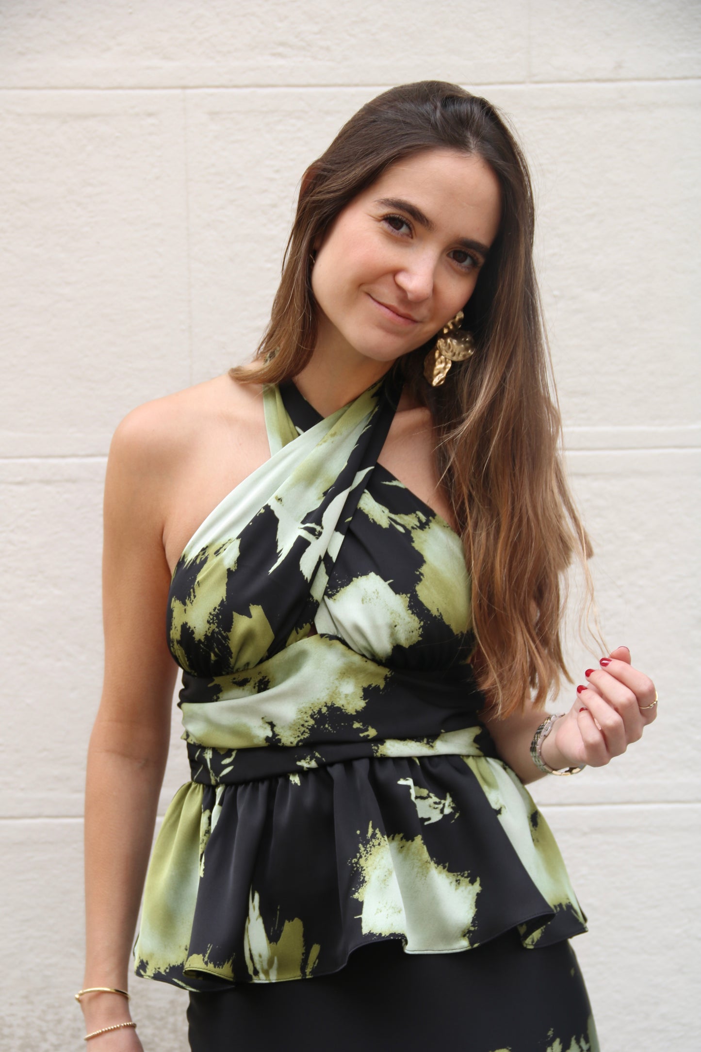 Top multi forma mila estampado