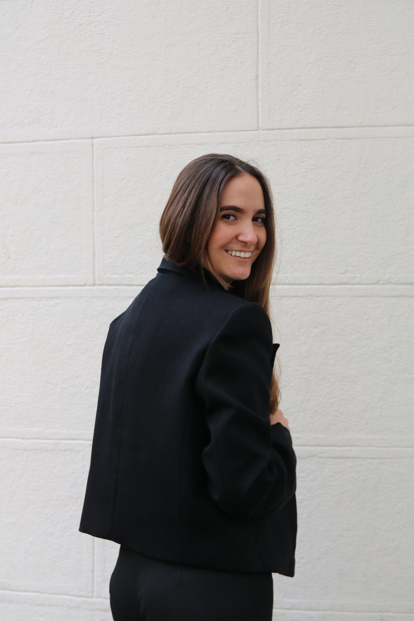 Blazer cropped gala