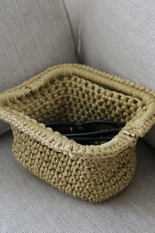 Cartera dorada