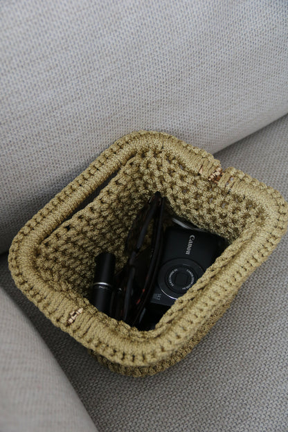 Cartera dorada