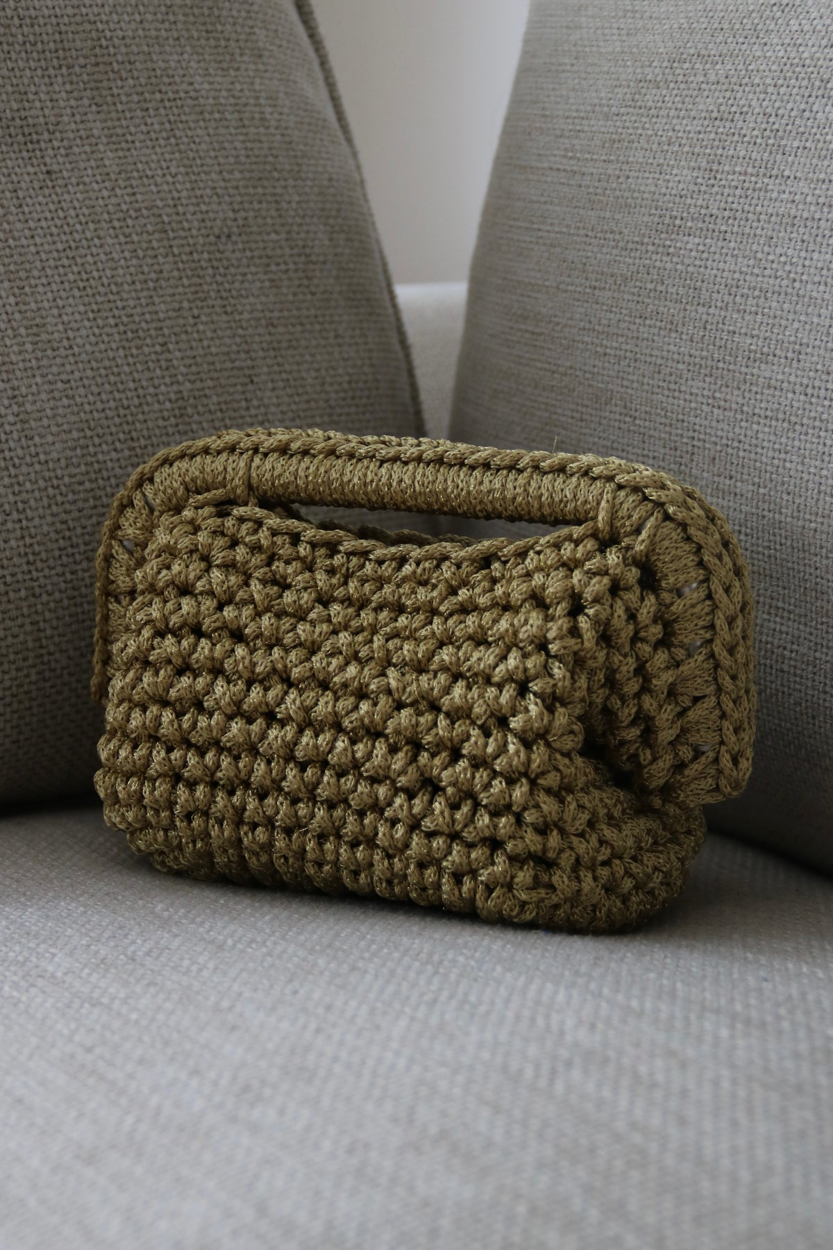 Cartera dorada