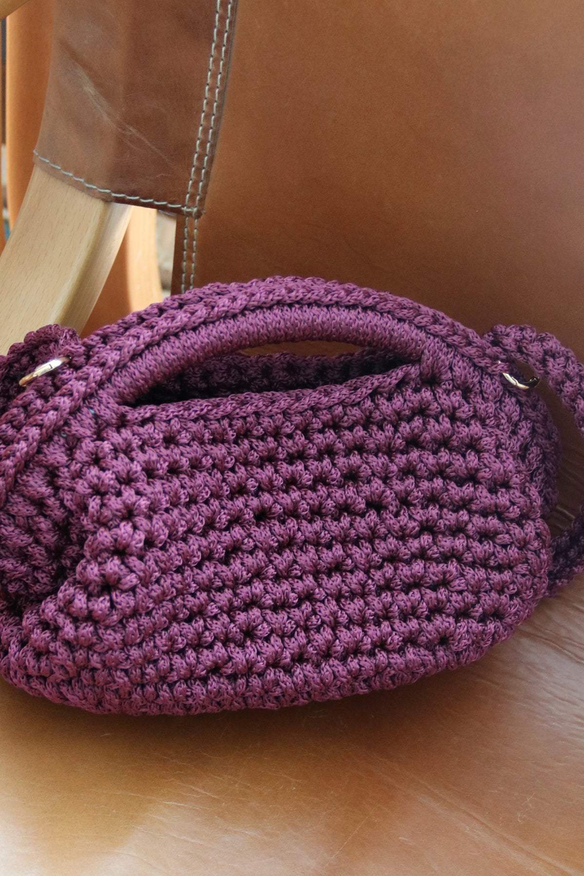 Cartera morada
