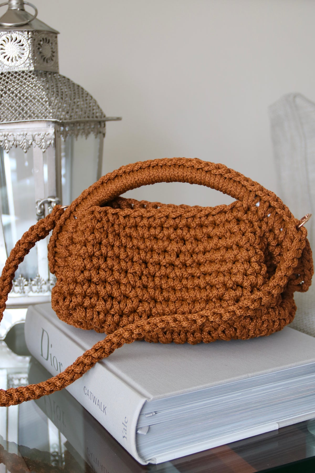 Cartera terracota