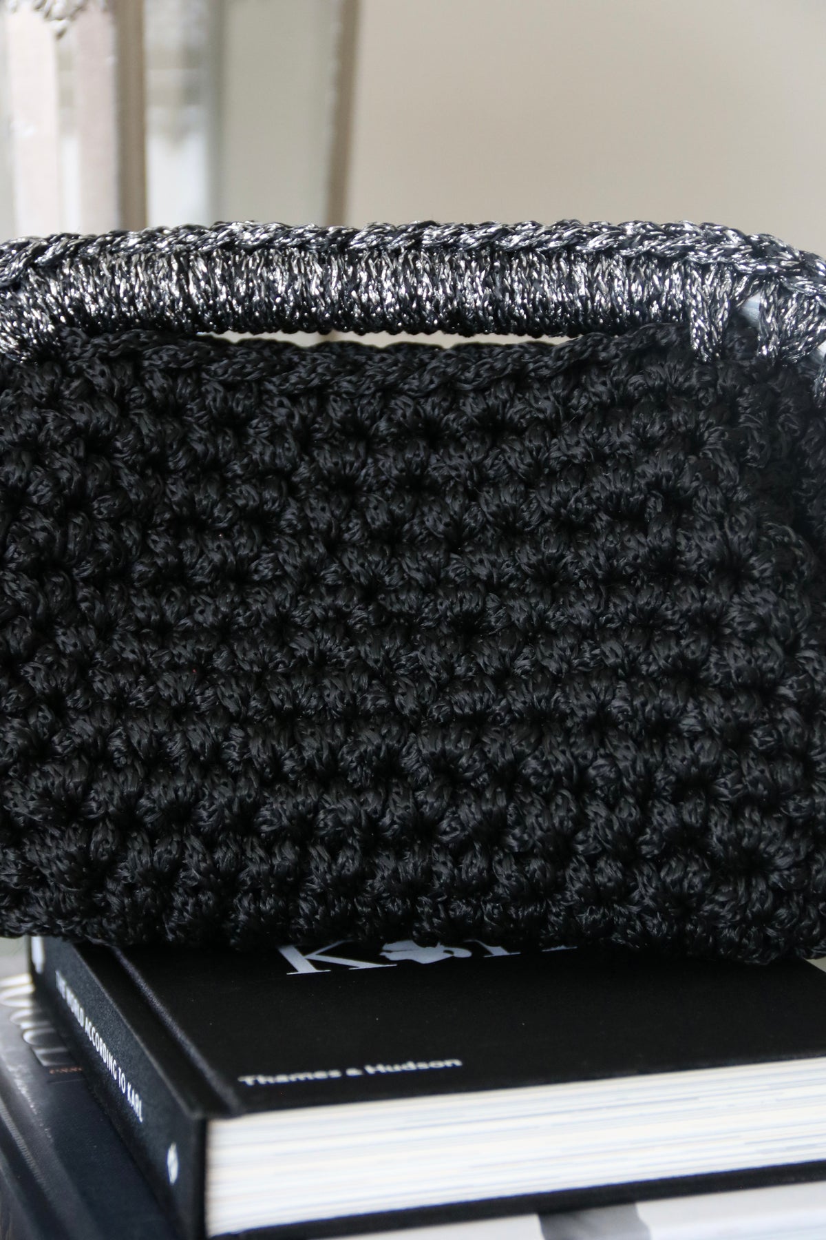 Cartera plateada