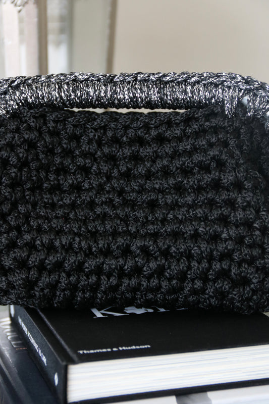 Cartera plateada